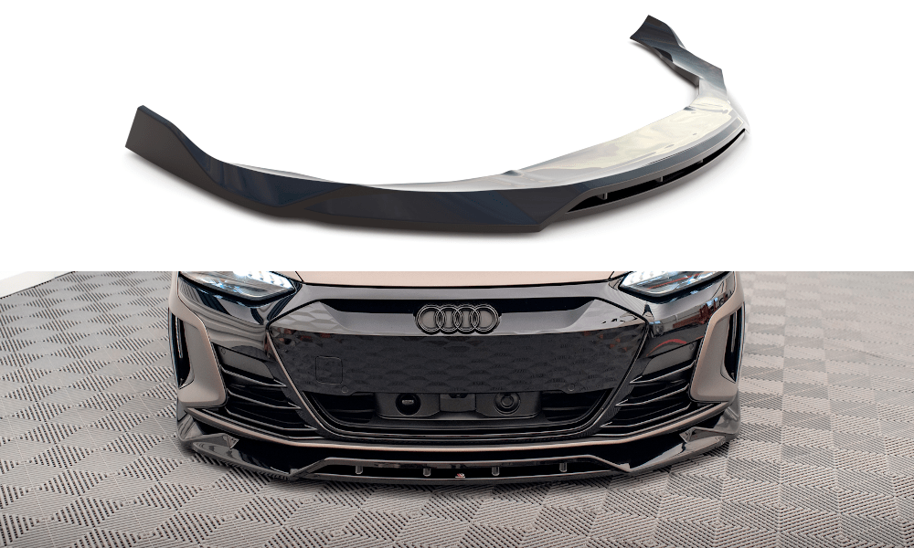Maxton Design Front Splitter V.2 Audi E-Tron GT / Rs GT Mk1