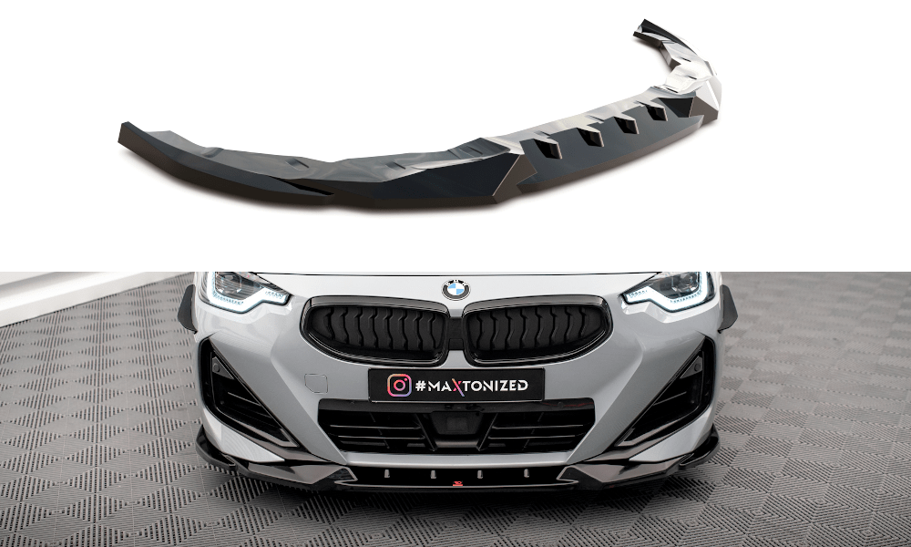 Maxton Design Front Splitter V.2 BMW 2 Coupe M-Pack / M240I G42