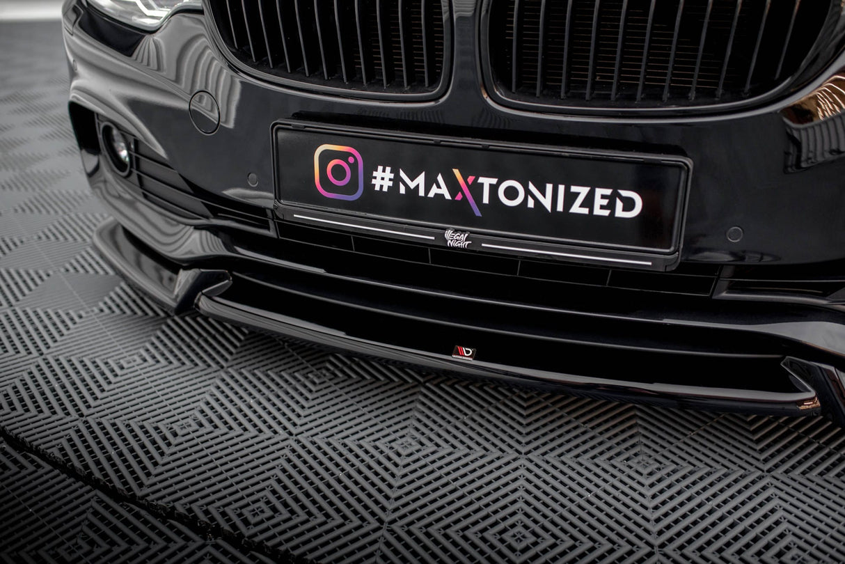 Maxton Design Front Splitter V.2 BMW 4 Coupe / Gran Coupe / Cabrio F32 / F36 / F33