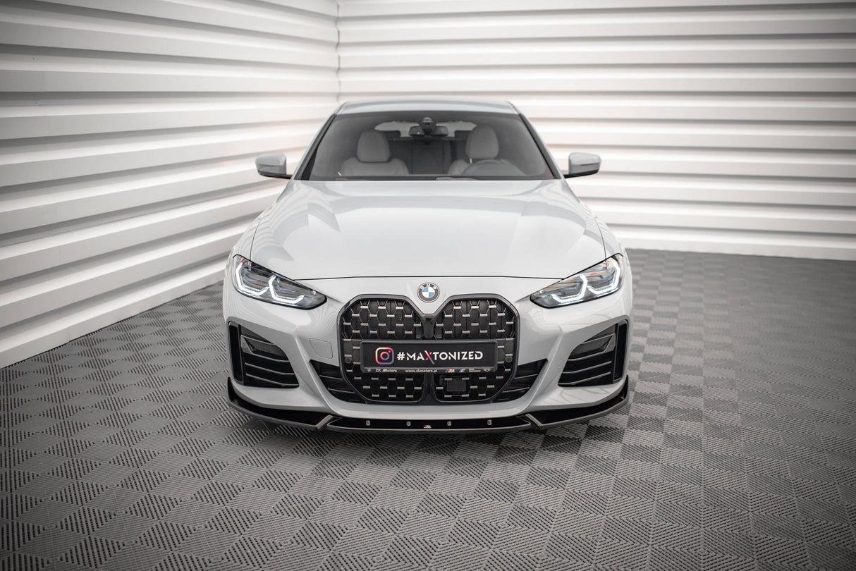 Maxton Design Front Splitter V.2 BMW 4 / I4 Gran Coupe M-Pack G26