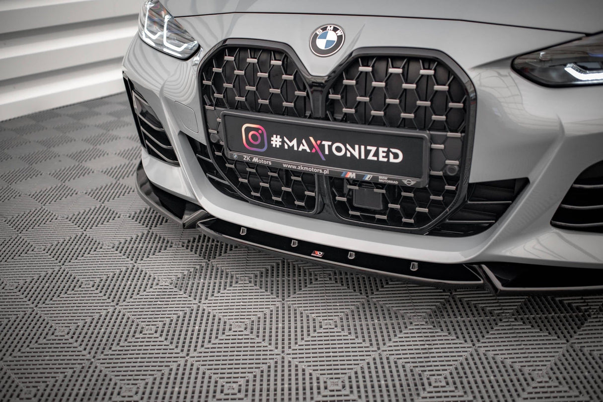 Maxton Design Front Splitter V.2 BMW 4 / I4 Gran Coupe M-Pack G26