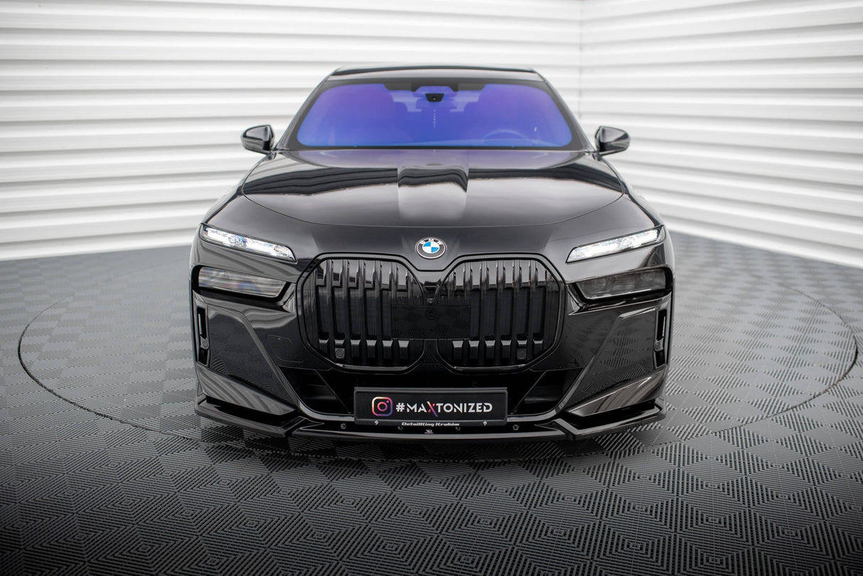 Maxton Design Front Splitter V.2 BMW 7 M-Pack / M760 G70