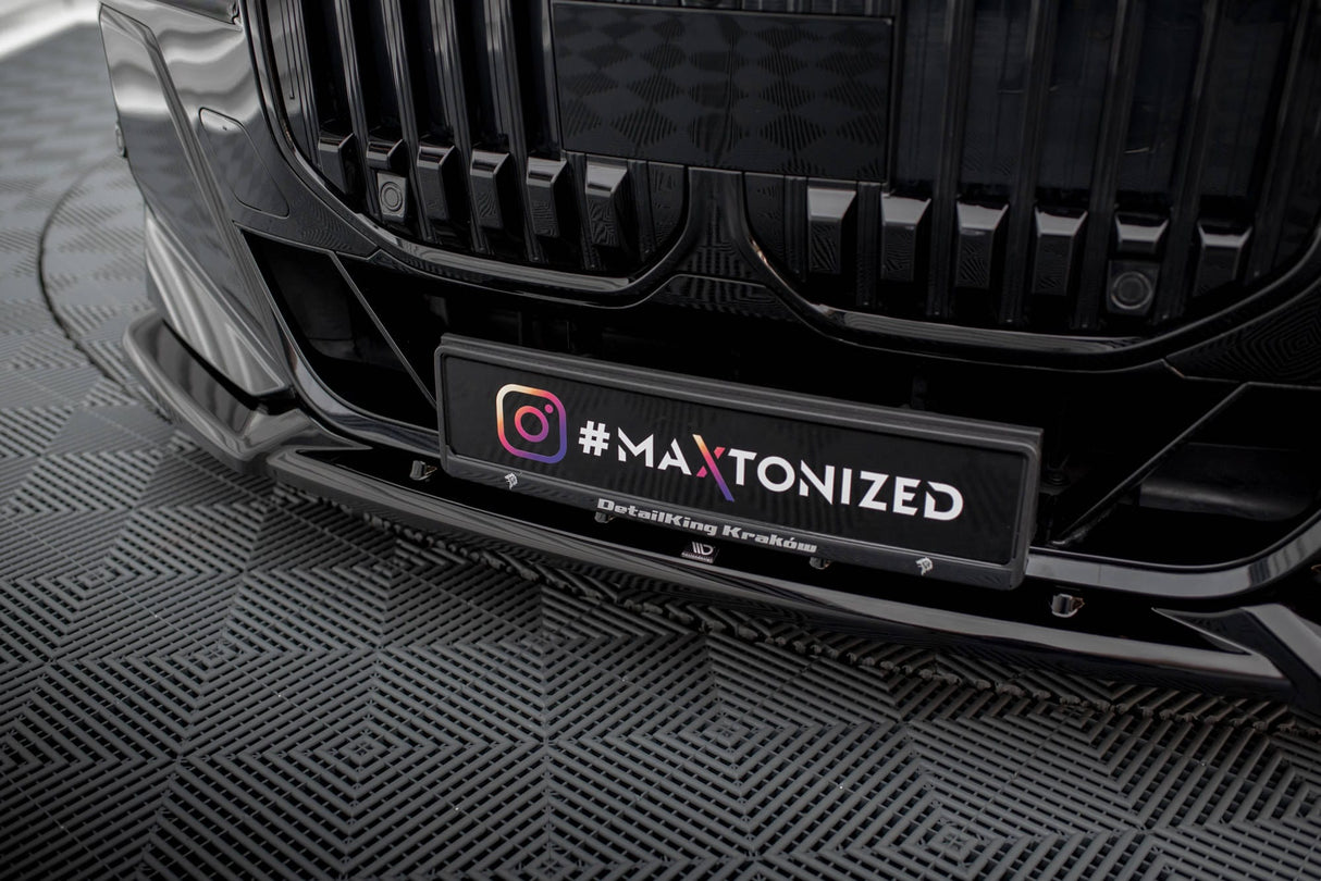 Maxton Design Front Splitter V.2 BMW 7 M-Pack / M760 G70