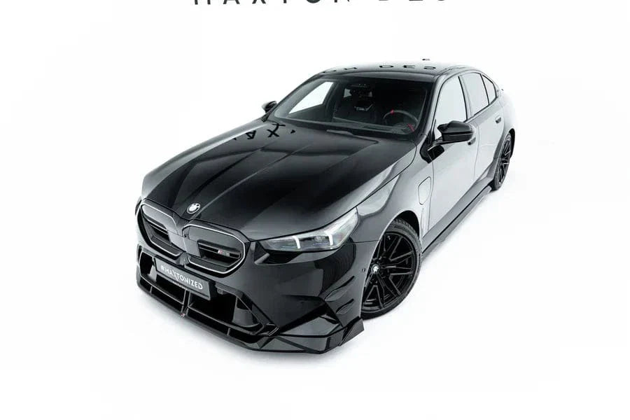 Maxton Design Front Splitter v.2 (Gloss Black) - BMW / G90 / G99 / M5 / M5 Touring