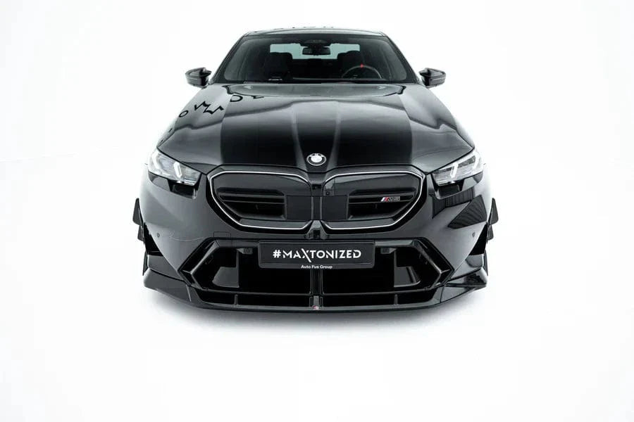 Maxton Design Front Splitter v.2 (Gloss Black) - BMW / G90 / G99 / M5 / M5 Touring
