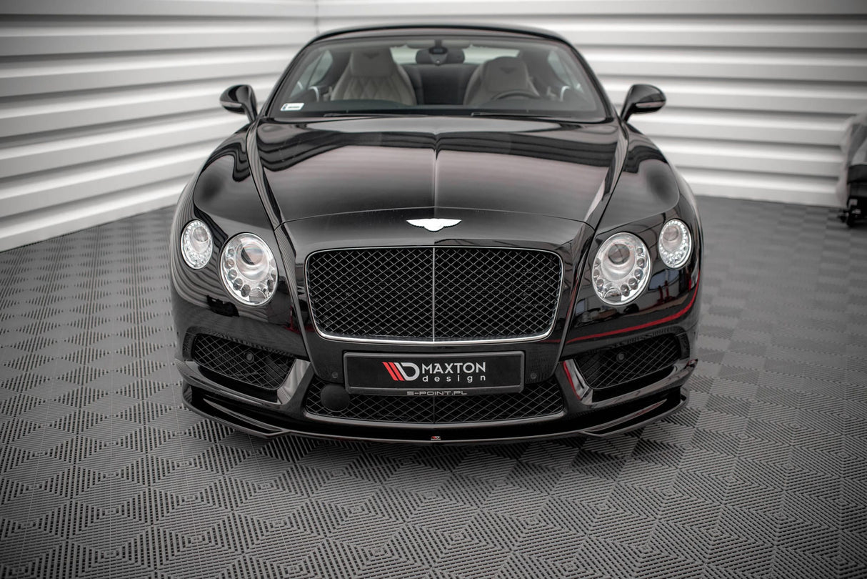 Maxton Design Front Splitter V.2 Bentley Continental Gt V8 S MK2