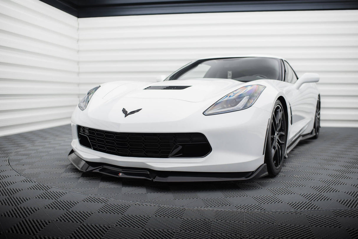 Maxton Design Front Splitter V.2 - Chevrolet Corvette Stingray / Z06 C7