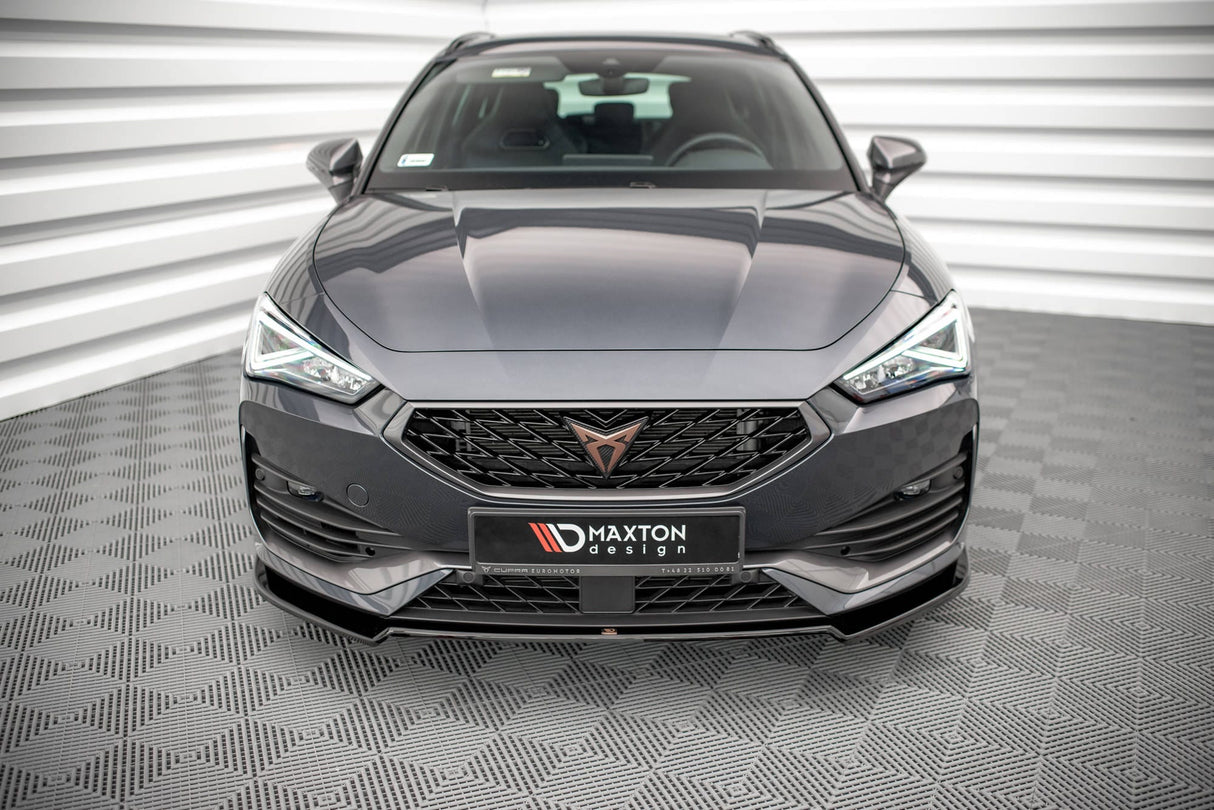 Maxton Design Front Splitter V.2 Cupra Leon