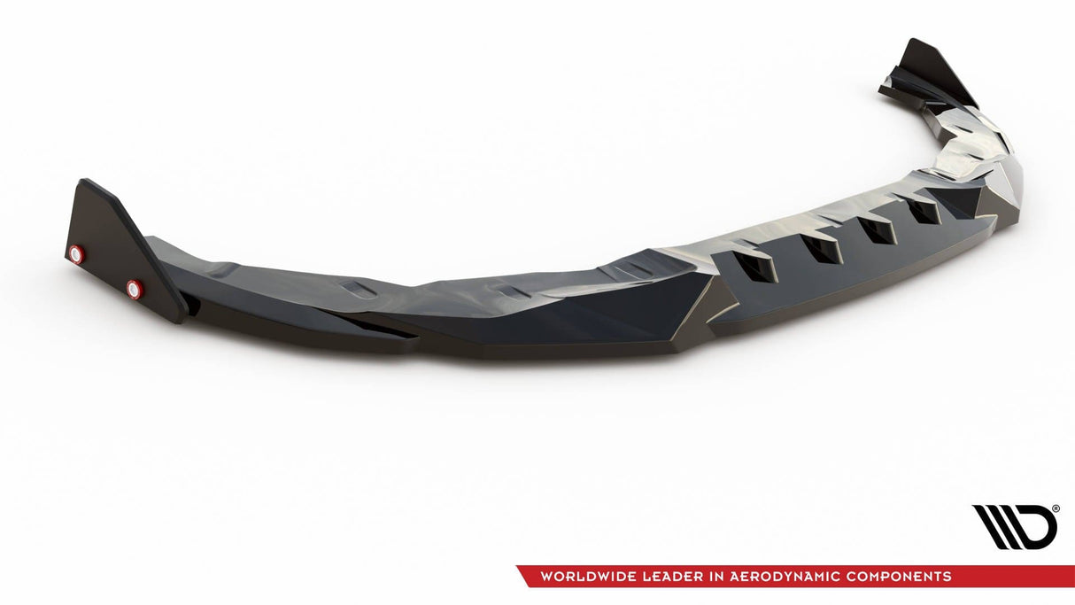 Maxton Design Front Splitter V.2 + Flaps BMW 2 Coupe M-Pack / M240I G42