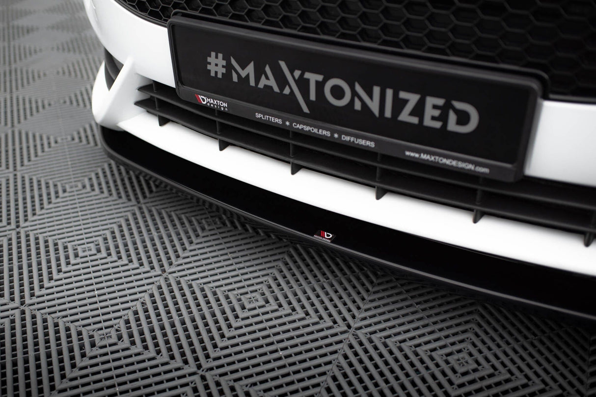 Maxton Design Front Splitter V.2 Ford Fiesta St MK7 Fl
