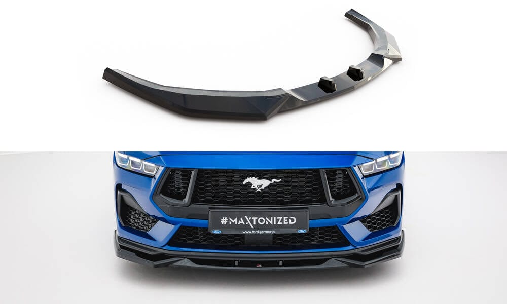 Maxton Design Front Splitter V.2 Ford Mustang GT MK7