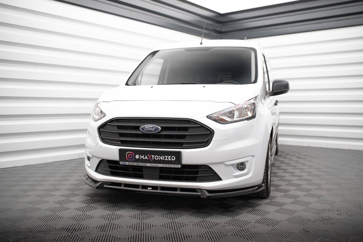 Maxton Design Front Splitter V.2 Ford Transit Connect MK2 Facelift