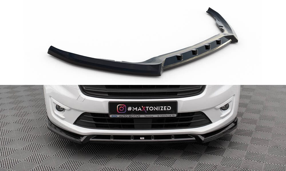 Maxton Design Front Splitter V.2 Ford Transit Connect MK2 Facelift