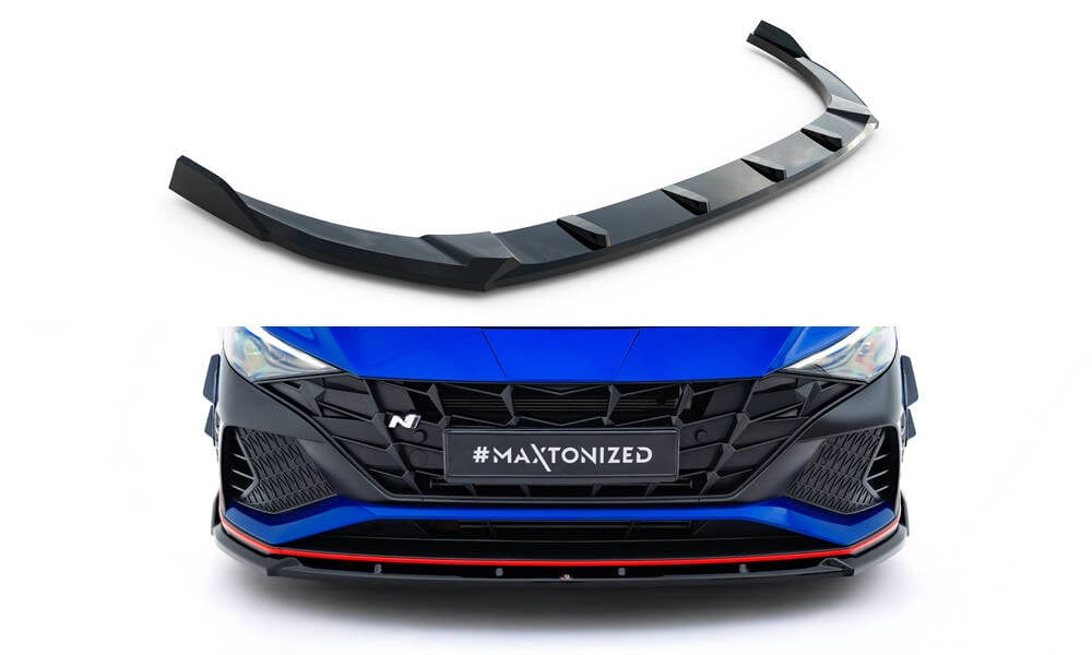 Maxton Design Front Splitter V.2 Hyundai Elantra N MK7
