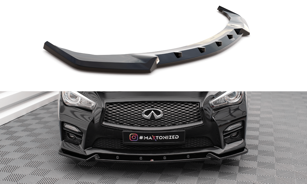 Maxton Design Front Splitter V.2 Infiniti Q50 S Mk1