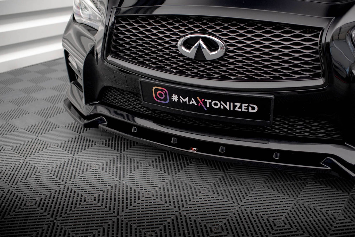 Maxton Design Front Splitter V.2 Infiniti Q50 S Mk1
