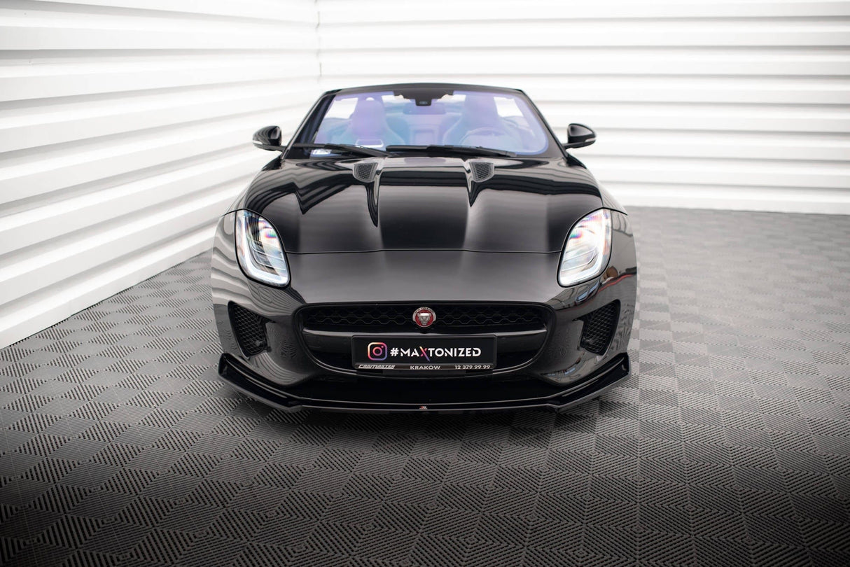 Maxton Design Front Splitter V.2 Jaguar F-Type MK1 Facelift