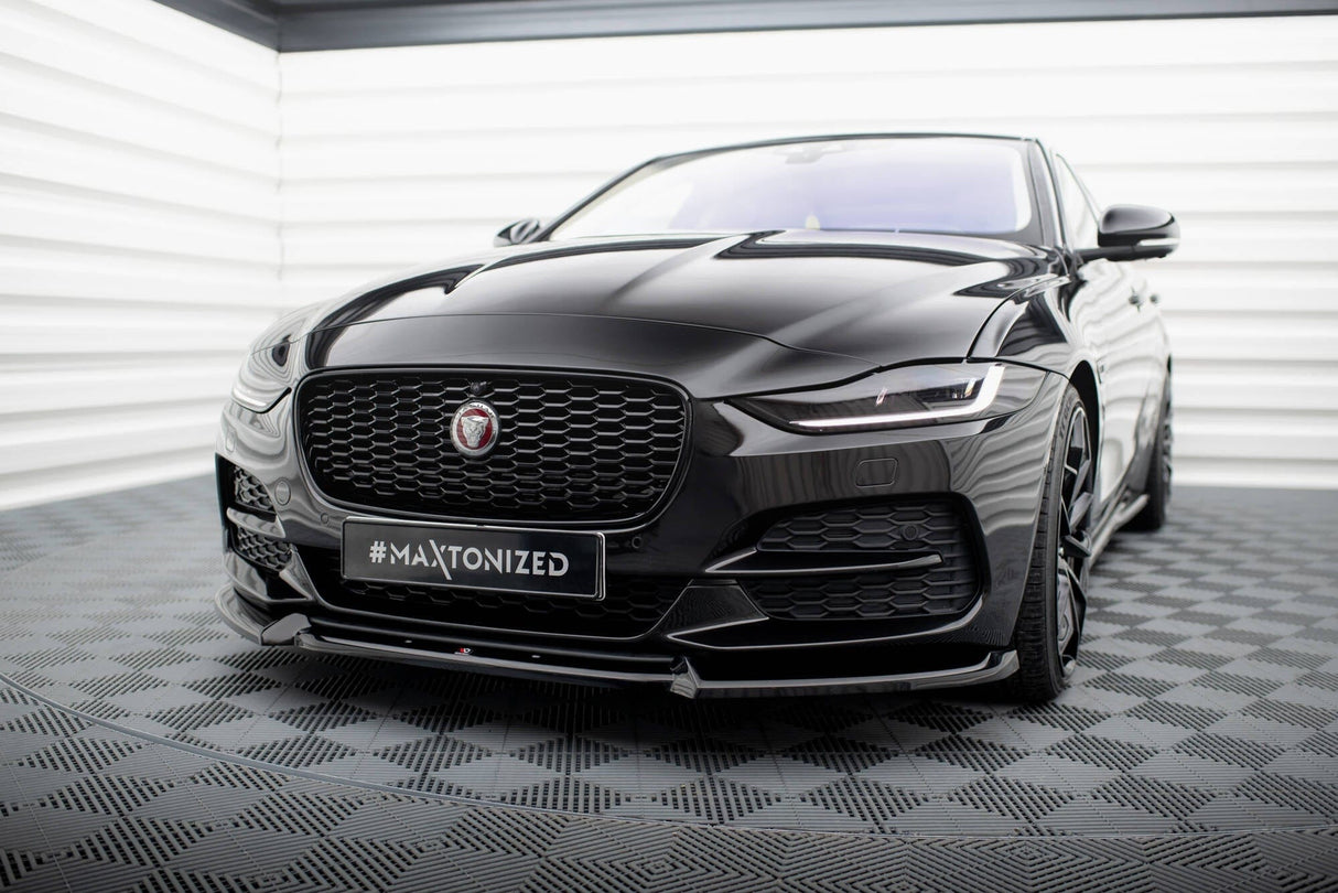 Maxton Design Front Splitter V.2 Jaguar Xe X760 Facelift