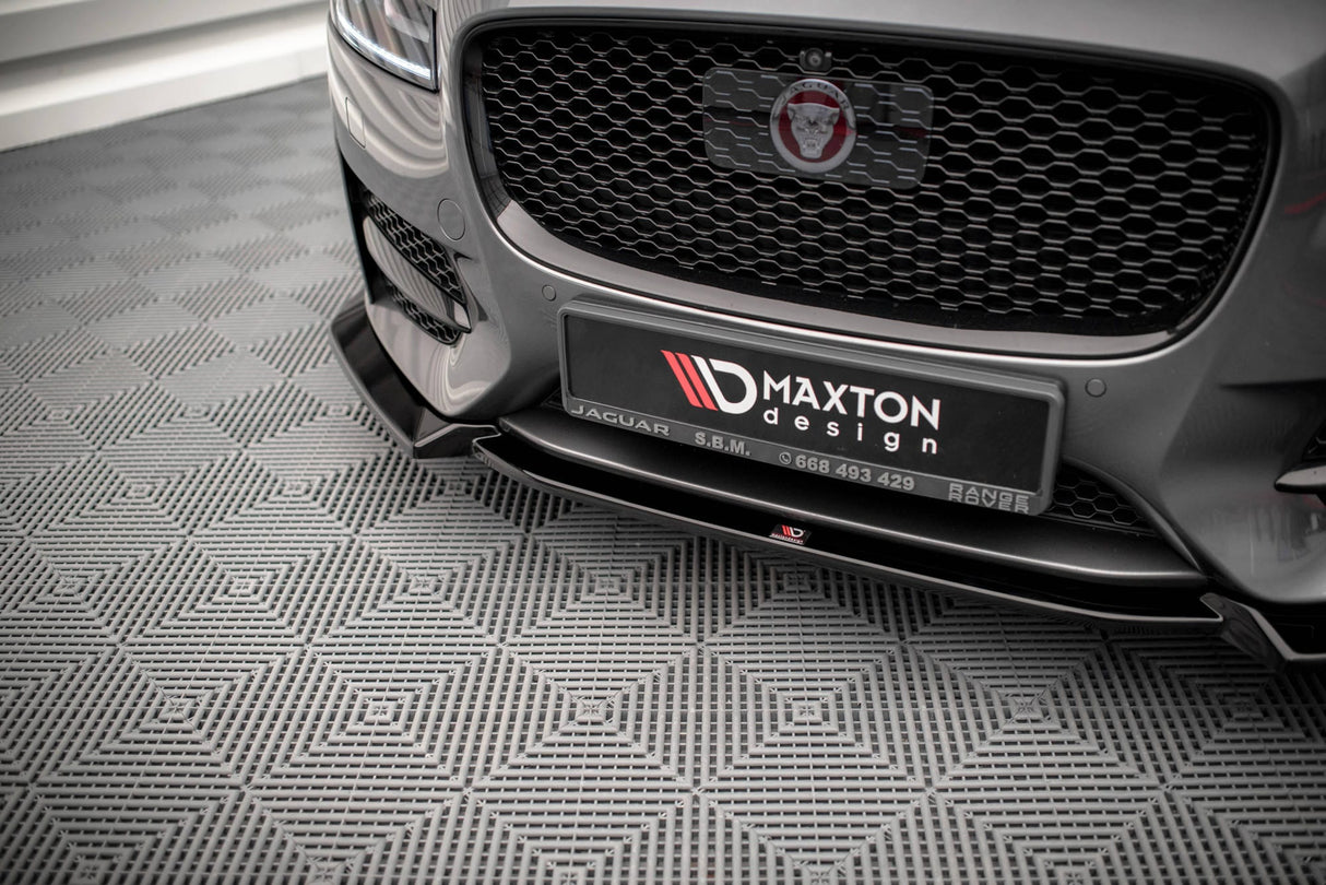 Maxton Design Front Splitter V.2 Jaguar Xf R-Sport MK2