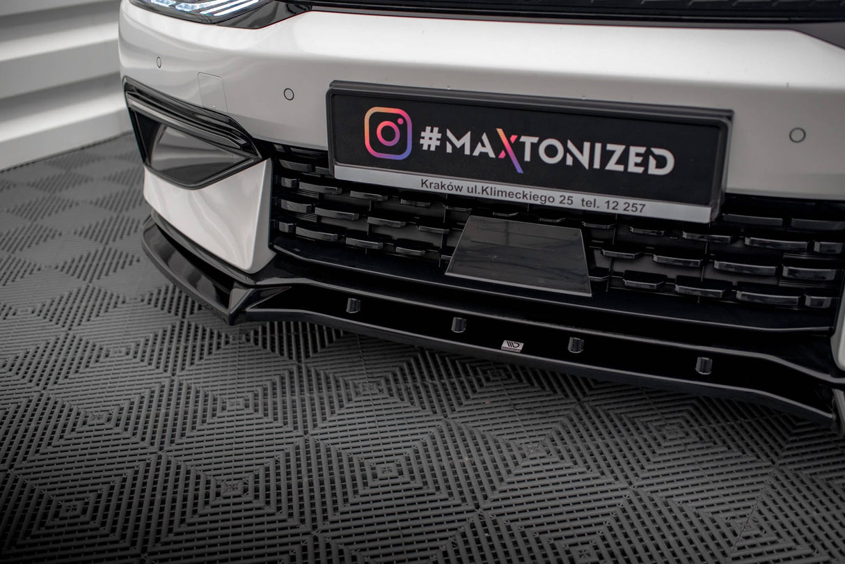 Maxton Design Front Splitter V.2 Kia Ev6 Gt-Line Mk1