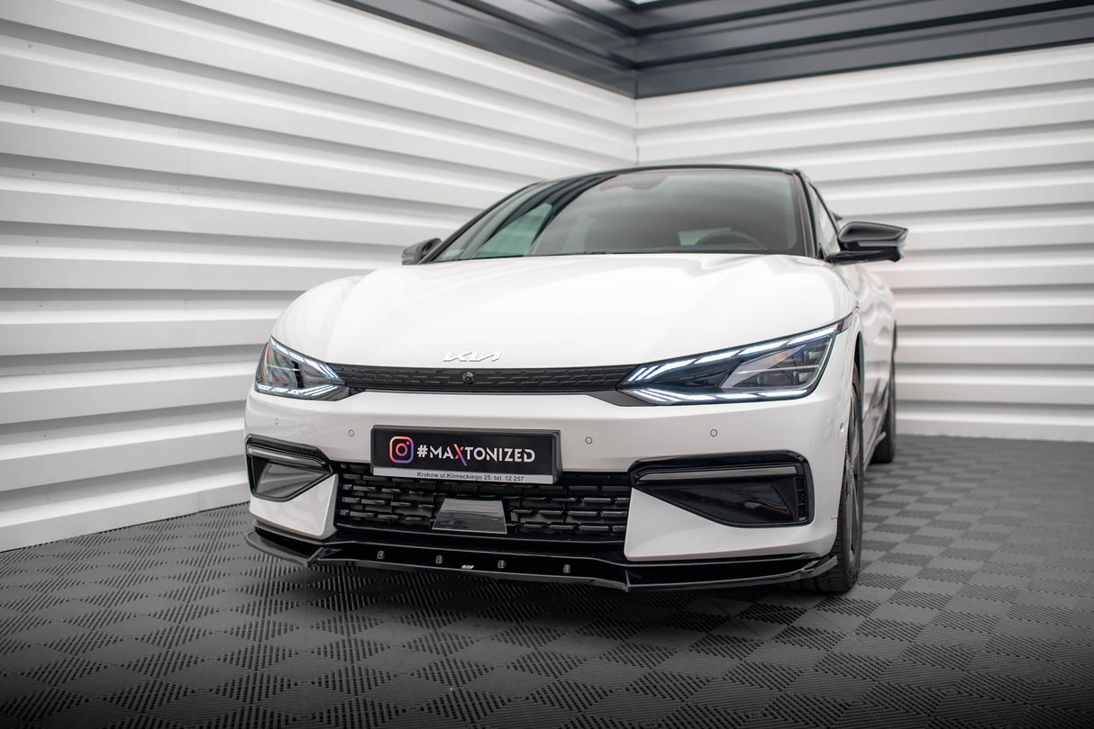 Maxton Design Front Splitter V.2 Kia Ev6 Gt-Line Mk1