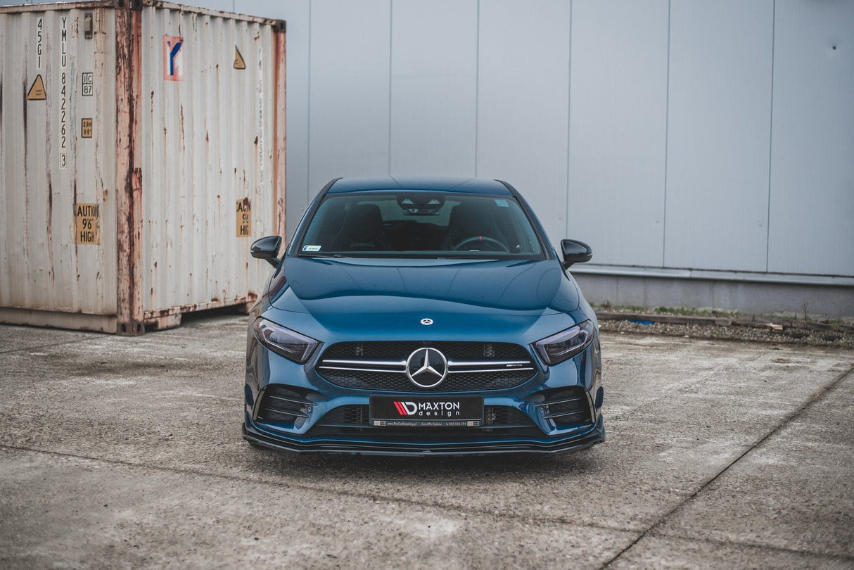 Maxton Design Front Splitter V.2 Mercedes A35 AMG / AMG-Line W177
