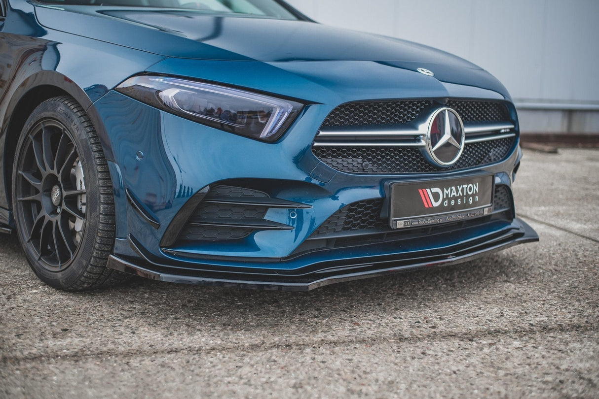 Maxton Design Front Splitter V.2 Mercedes A35 AMG / AMG-Line W177