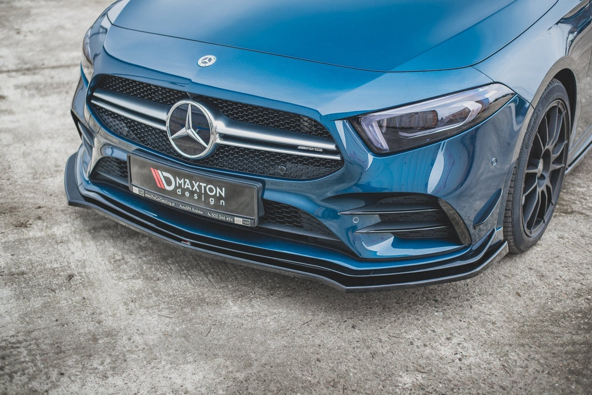 Maxton Design Front Splitter V.2 Mercedes A35 AMG / AMG-Line W177