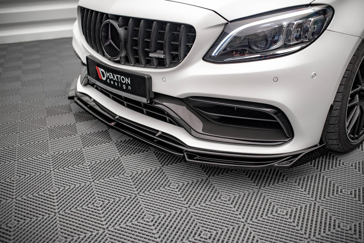 Maxton Design Front Splitter V.2 Mercedes-AMG C63 Coupe C205 Facelift