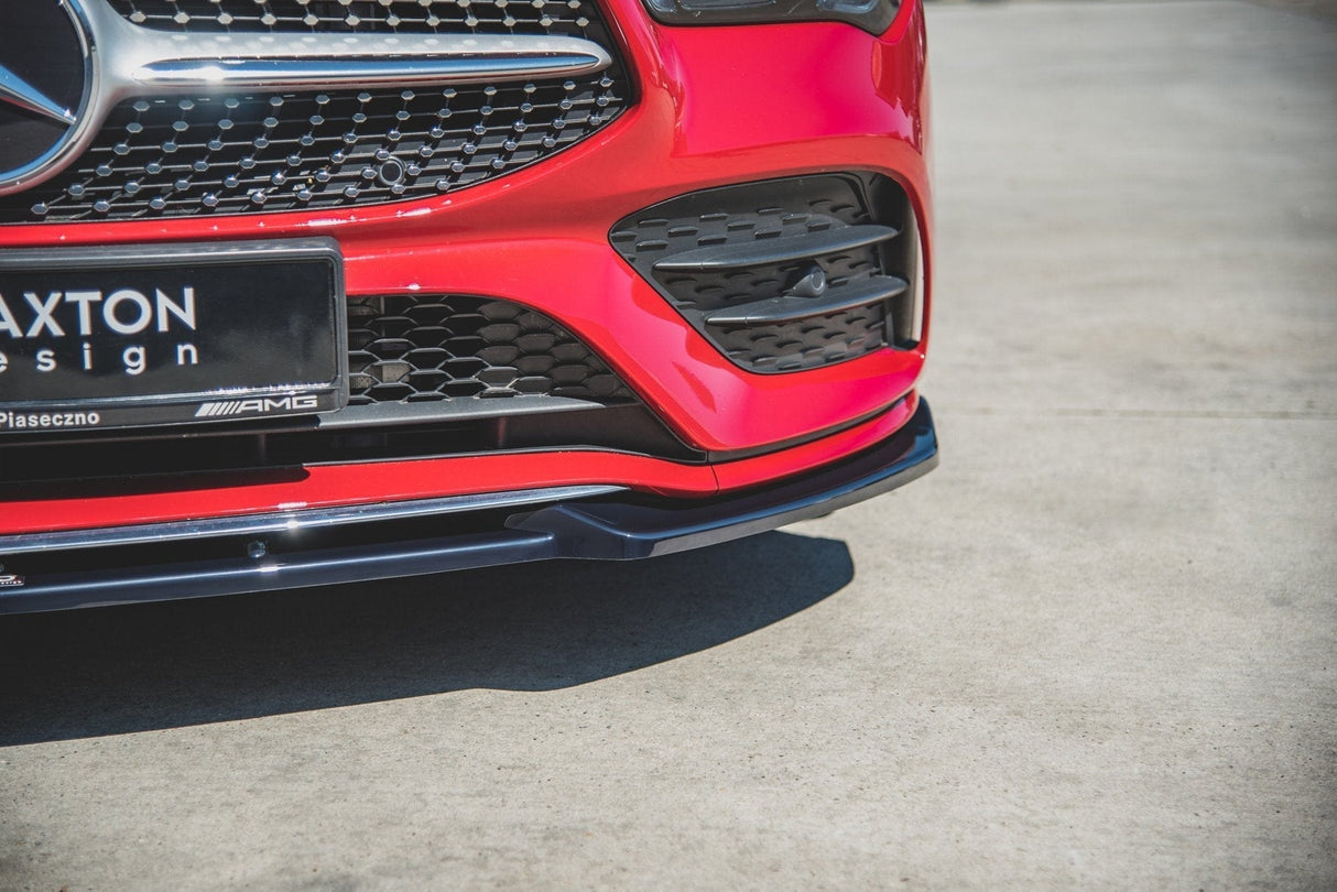 Maxton Design Front Splitter V.2 Mercedes-Benz CLA A35 AMG / AMG-Line C118