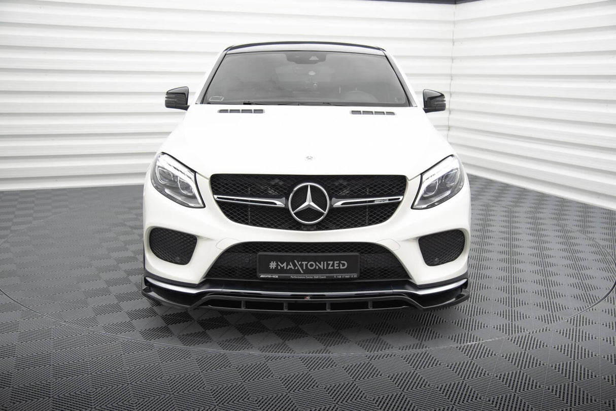 Maxton Design Front Splitter V.2 Mercedes-Benz GLE Coupe 43 AMG / AMG-Line C292