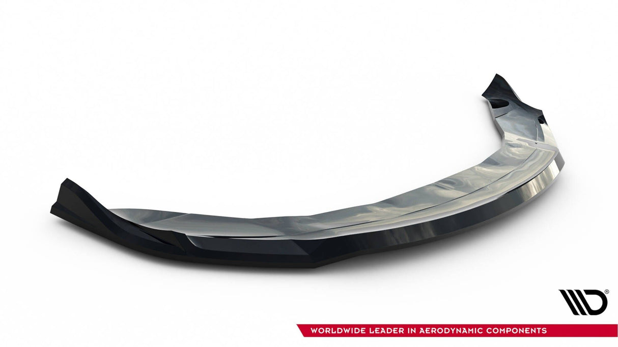 Maxton Design Front Splitter V.2 Tesla Model S Plaid MK1 Facelift