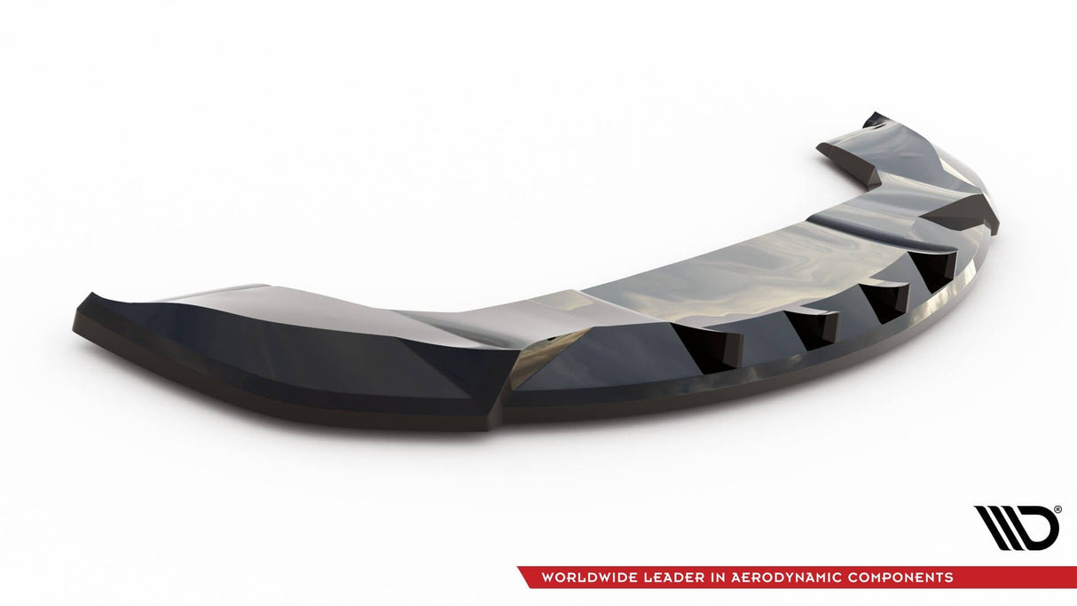 Maxton Design Front Splitter V.2 Tesla Model X MK1 Facelift