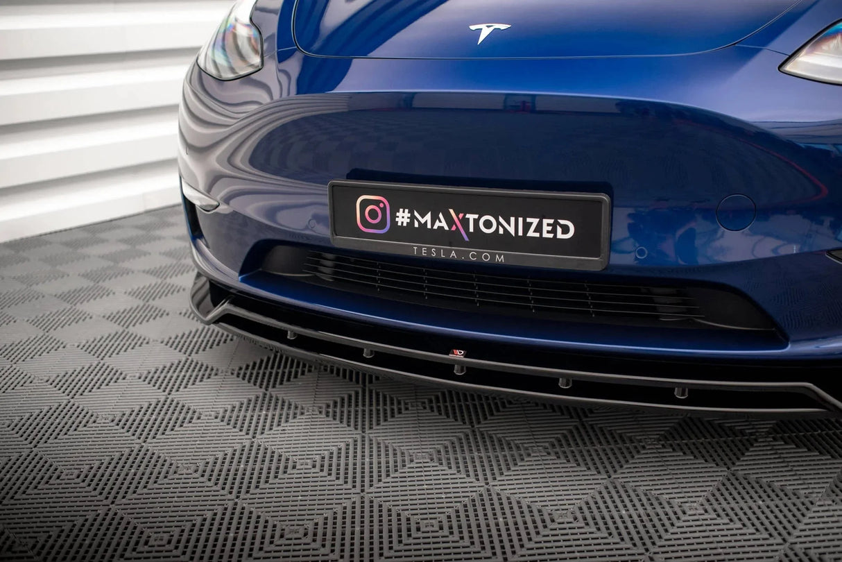 Maxton Design Front Splitter V.2 - Tesla / Model Y (NLA)