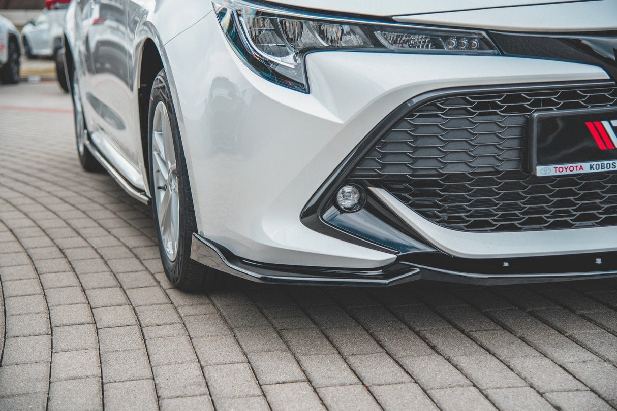 Maxton Design Front Splitter V.2 Toyota Corolla Hatchback MK12