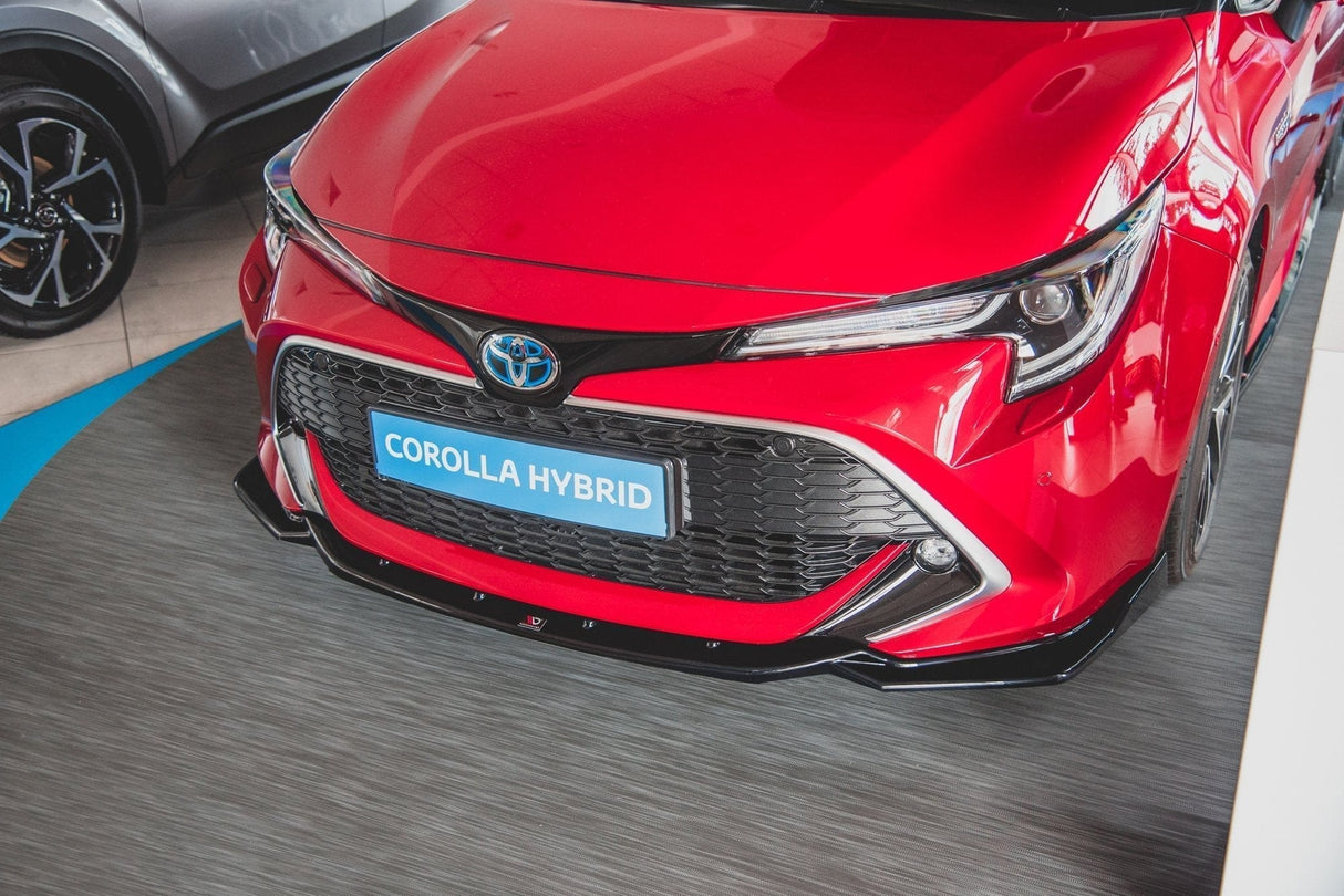 Maxton Design Front Splitter V.2 Toyota Corolla Hatchback MK12