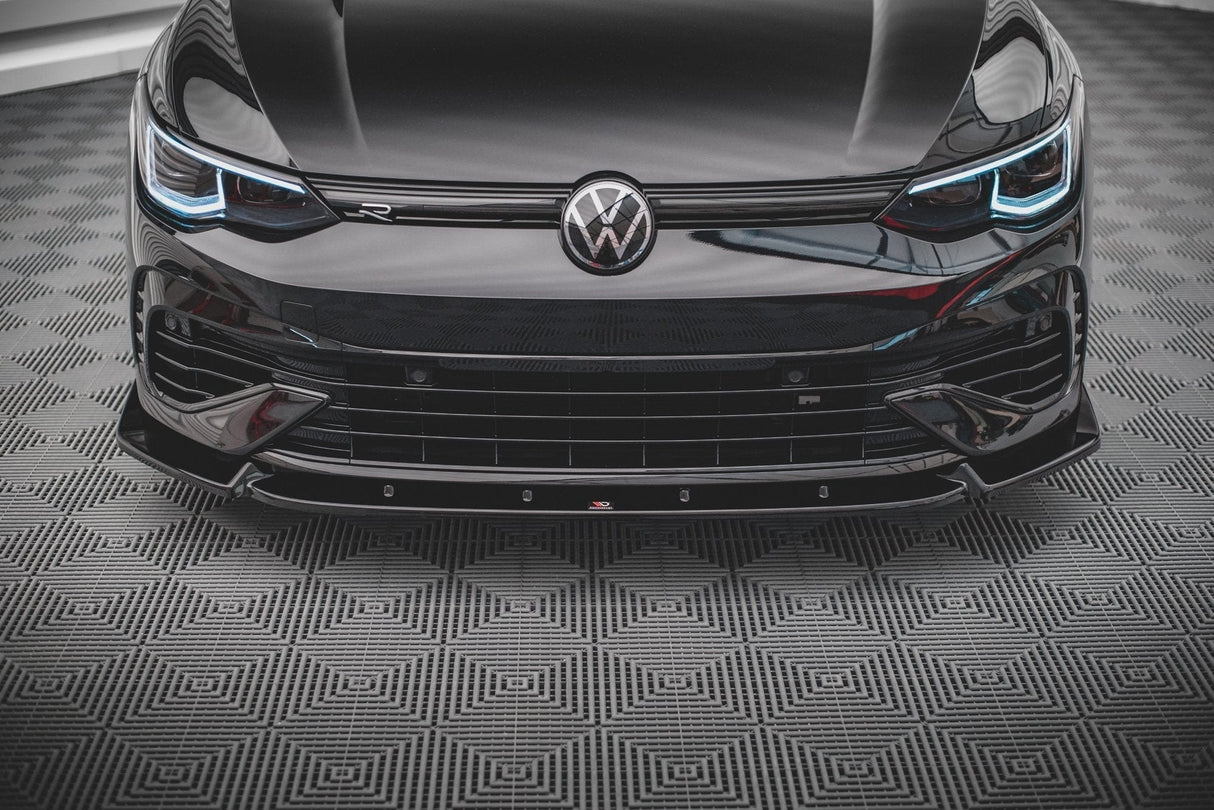 Maxton Design Front Splitter V.2 - VW Golf R Mk8