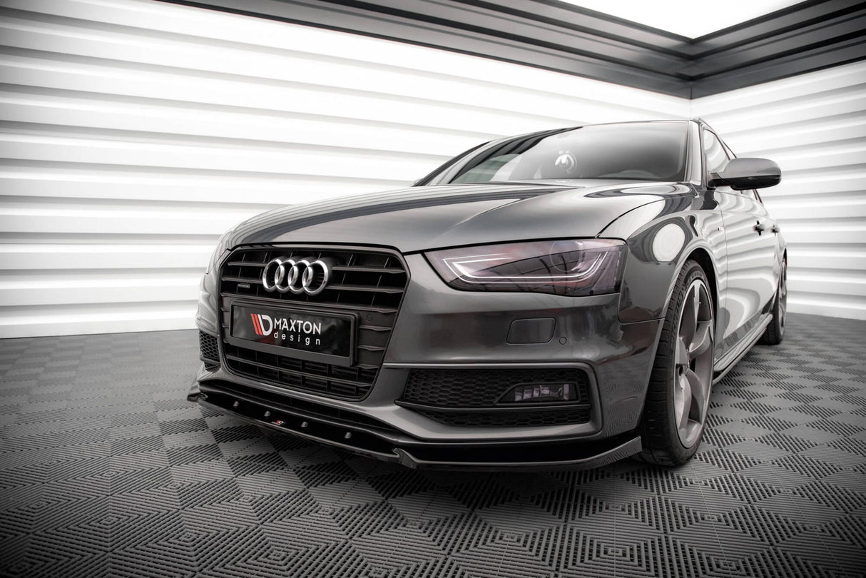 Maxton Design Front Splitter V.3 Audi A4 S-Line / S4 B8 Facelift