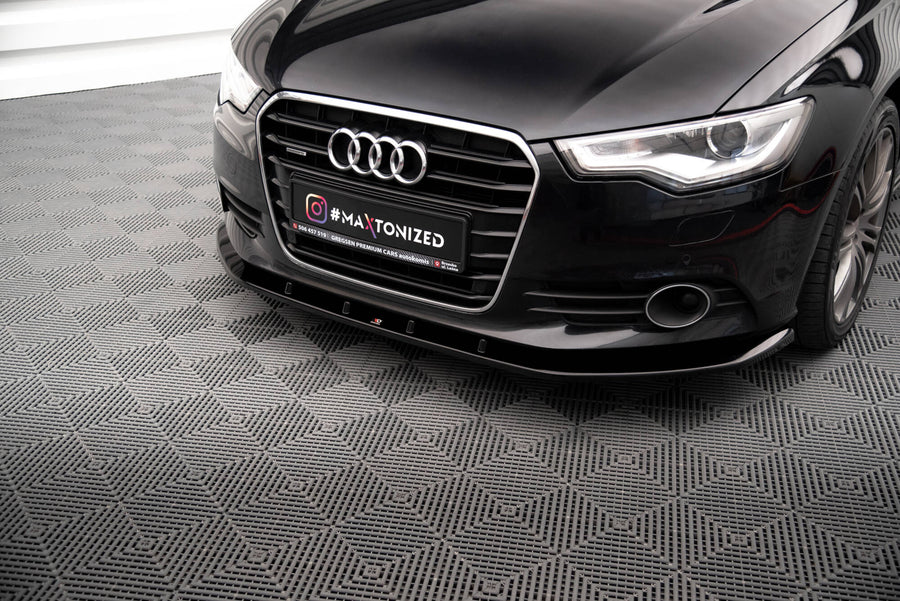 Maxton Design Front Splitter V.3 - Audi C7 A6