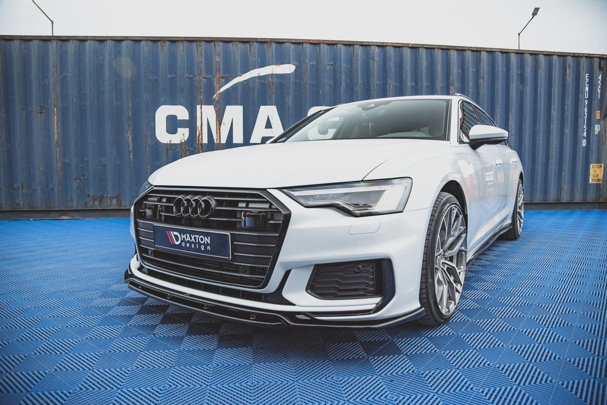Maxton Design Front Splitter V.3 Audi A6 S-Line / S6 C8