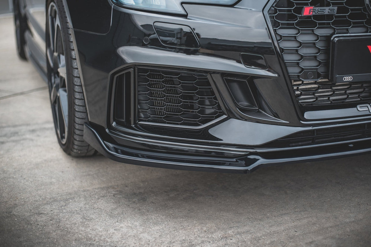Maxton Design Front Splitter V.3 Audi RS3 8V Facelift - (NLA)