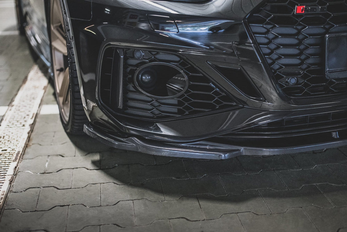 Maxton Design Front Splitter V.3 Audi RS5 F5 Facelift