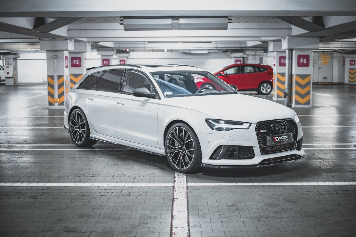 Maxton Design Front Splitter V.3 Audi RS6 C7
