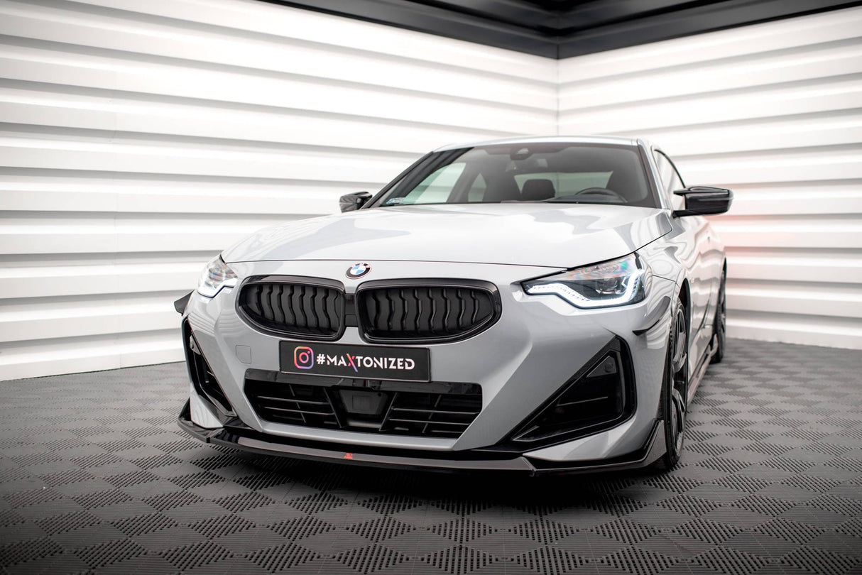 Maxton Design Front Splitter V.3 BMW 2 Coupe M-Pack / M240I G42