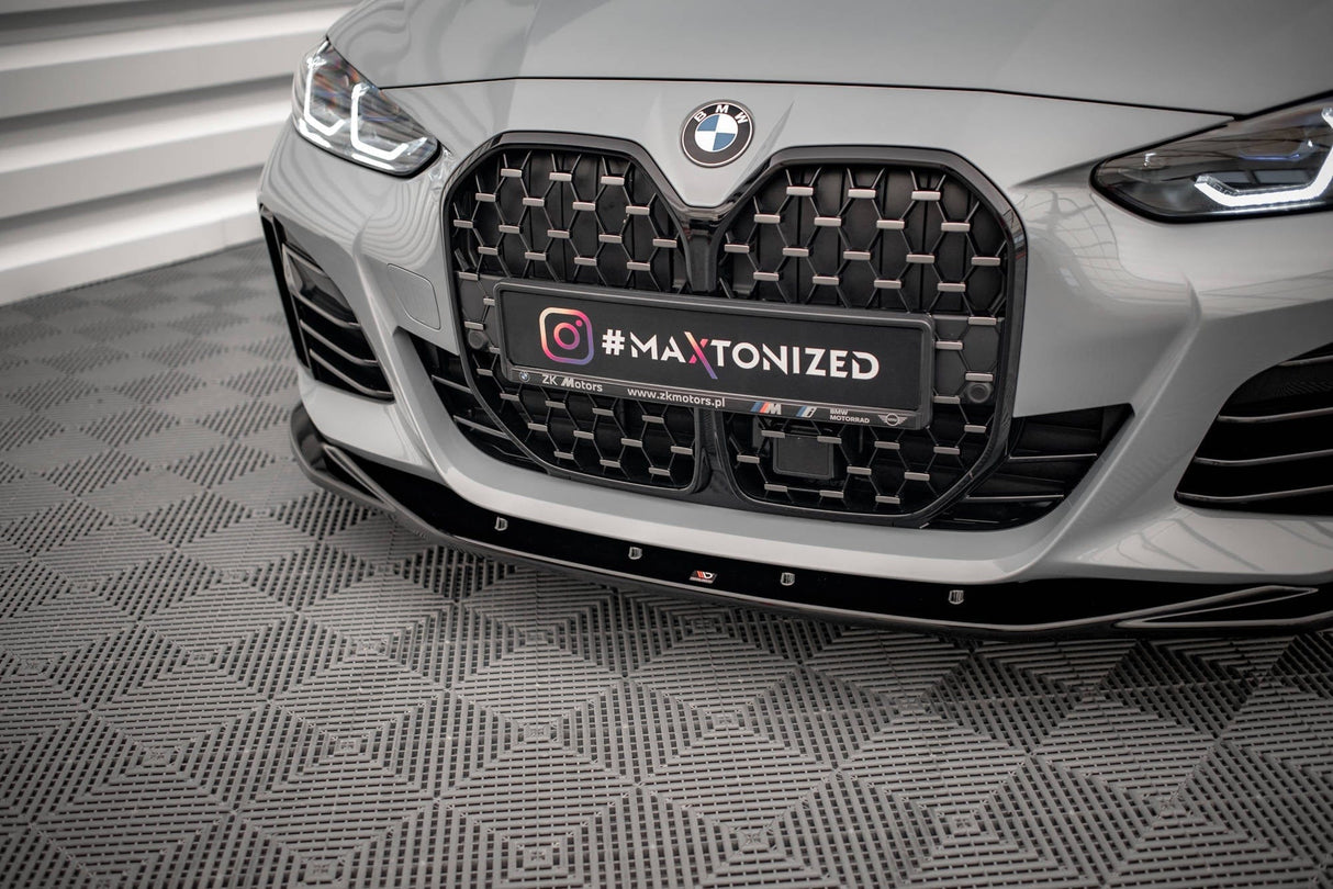 Maxton Design Front Splitter V.3 BMW 4 / I4 Gran Coupe M-Pack G26
