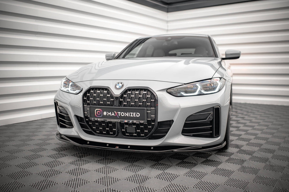 Maxton Design Front Splitter V.3 BMW 4 / I4 Gran Coupe M-Pack G26