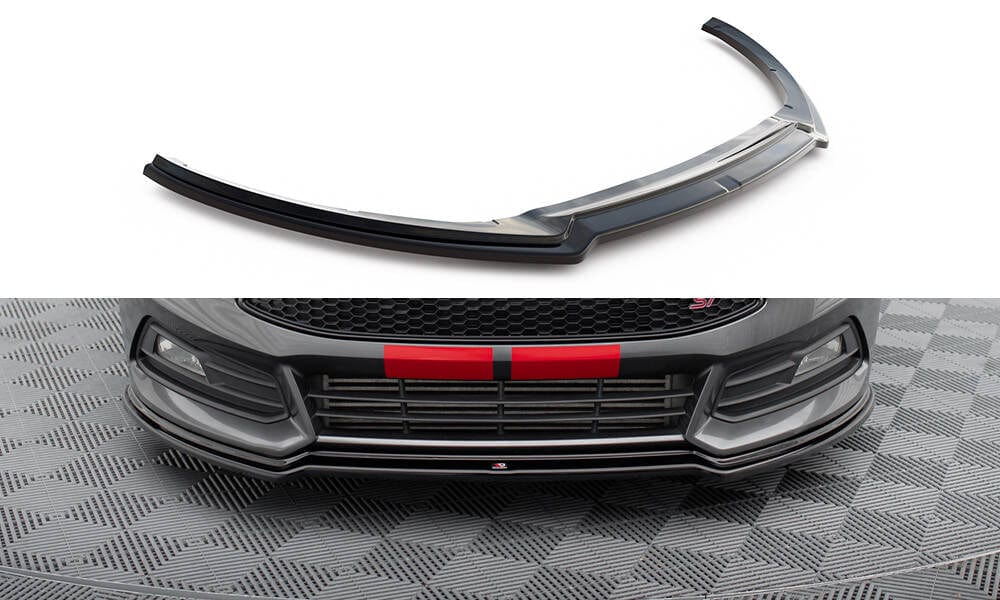Maxton Design Front Splitter V.3 Ford Focus St MK3 Fl