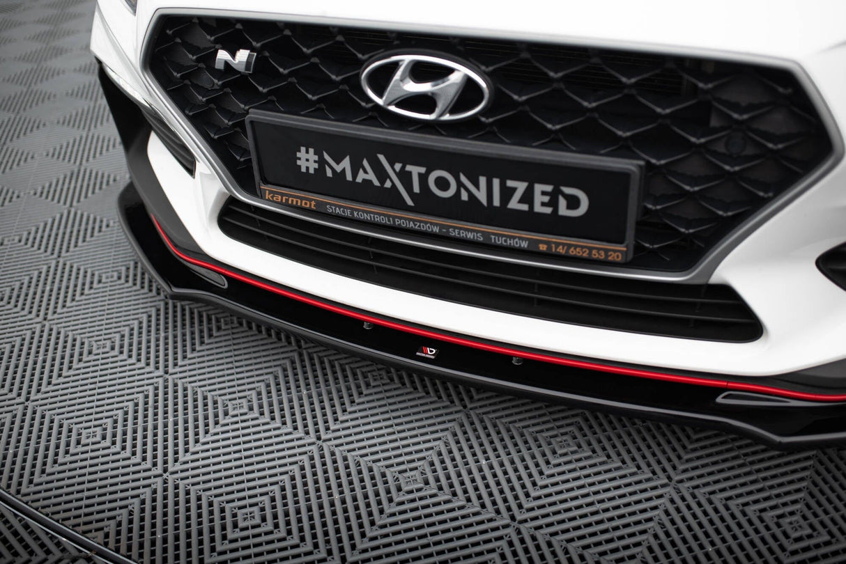 Maxton Design Front Splitter V.3 - Hyundai I30 N (Elantra Gt) Mk3 Hatchback/ Fastback