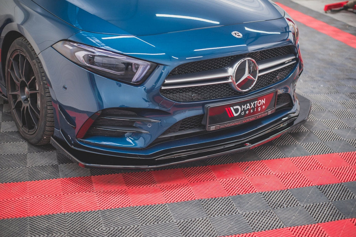 Maxton Design Front Splitter V.3 Mercedes A35 AMG / AMG-Line W177