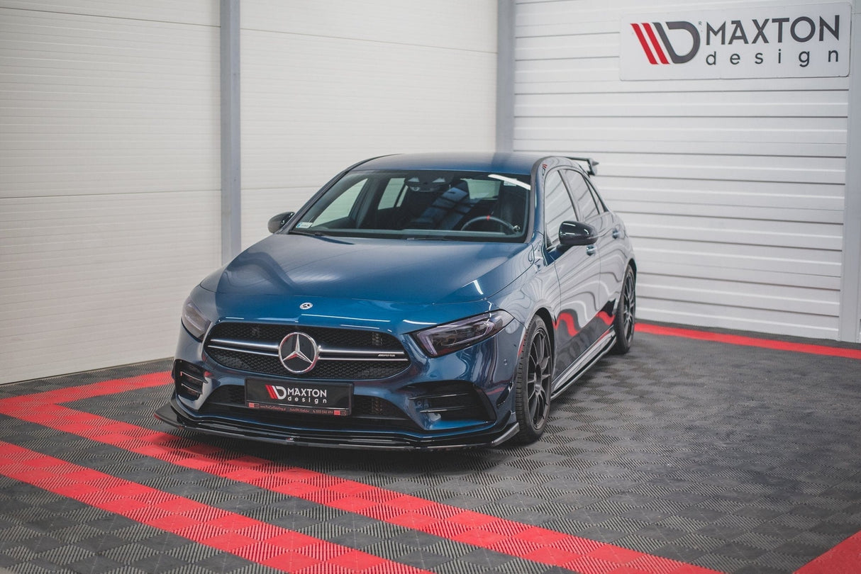 Maxton Design Front Splitter V.3 Mercedes A35 AMG / AMG-Line W177